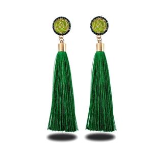 New!!! Lovely 🥰 Green Tassel Earrings 😘
